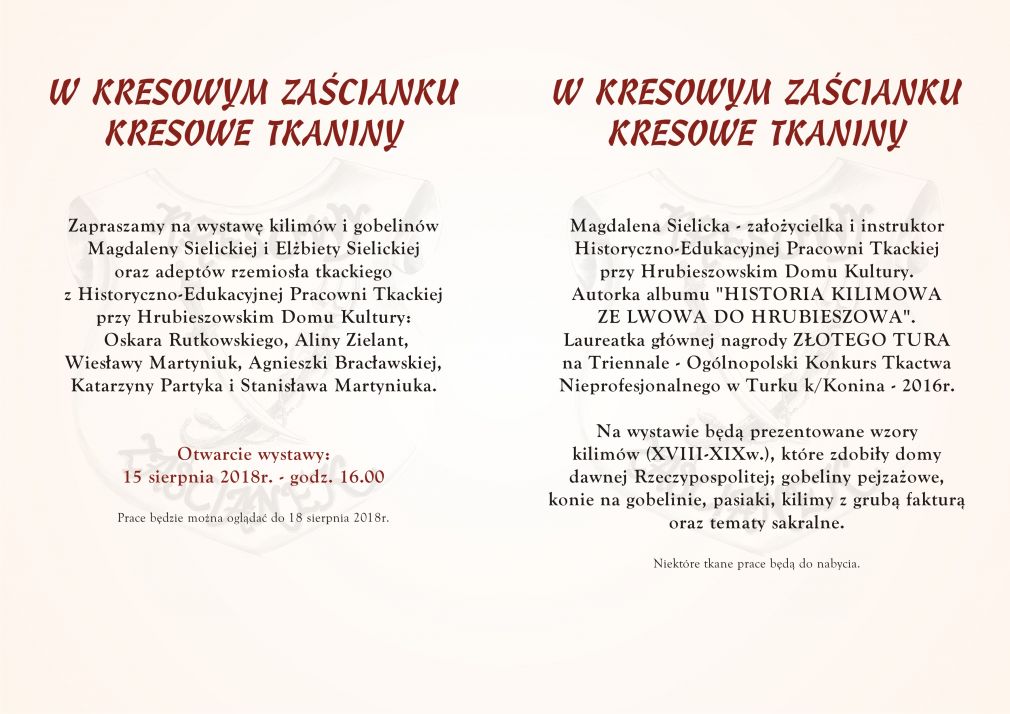 Plakat, foto: materiał nadesłany