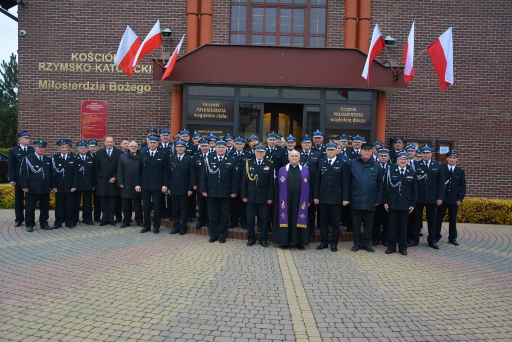 Nabożeństwo odprawiono w kościele Miłosierdzia Bożego w Zamościu, foto: PSP Zamość, materiał nadesłany