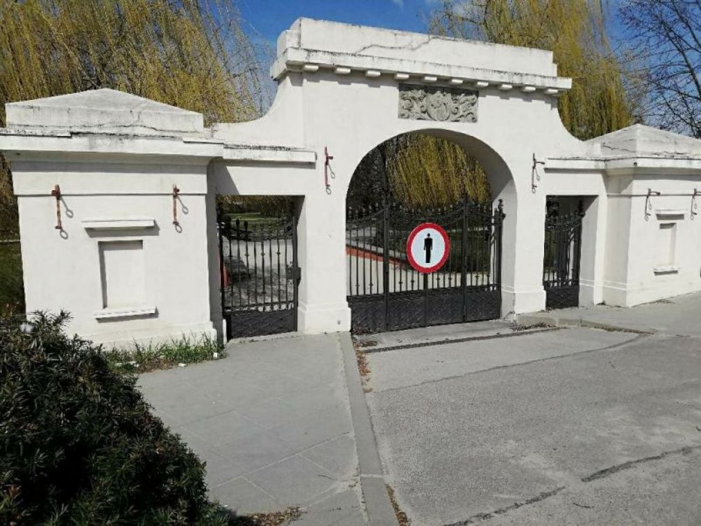 Park Miejski został zamknięty