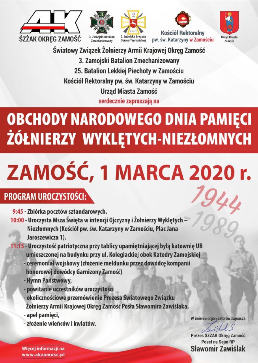 Plakat, foto: materiał nadesłany