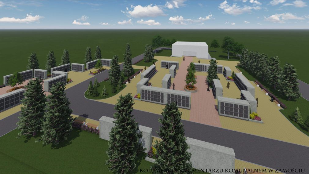 W Zamościu powstanie kolumbarium. Zobacz jak będzie wyglądać