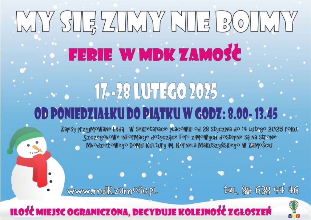 Plakat, materiał nadesłany