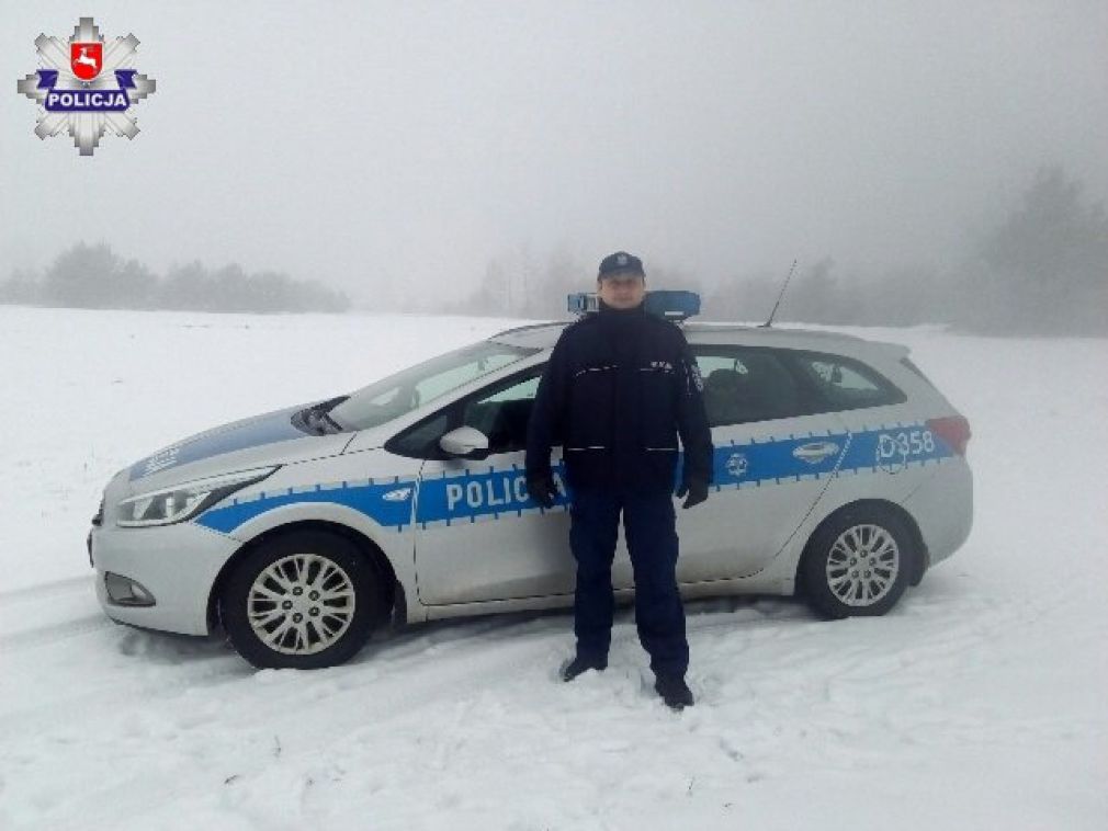 Dzielnicowy asp. Waldemar Łuczak, foto: Policja