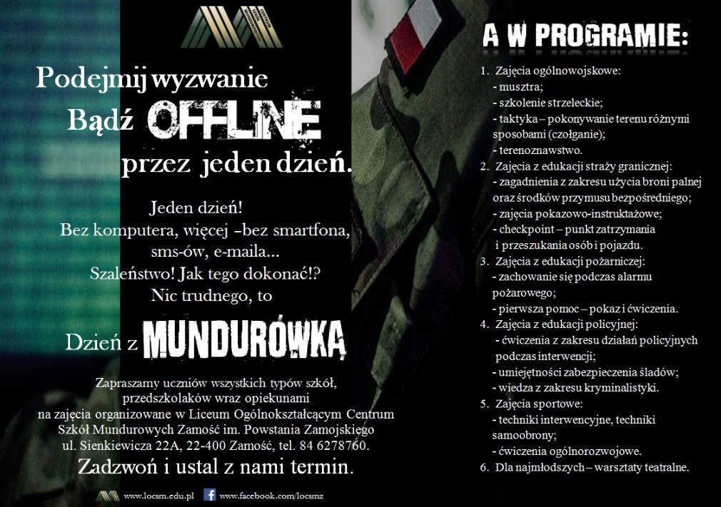 Plakat, foto: materiał nadesłany