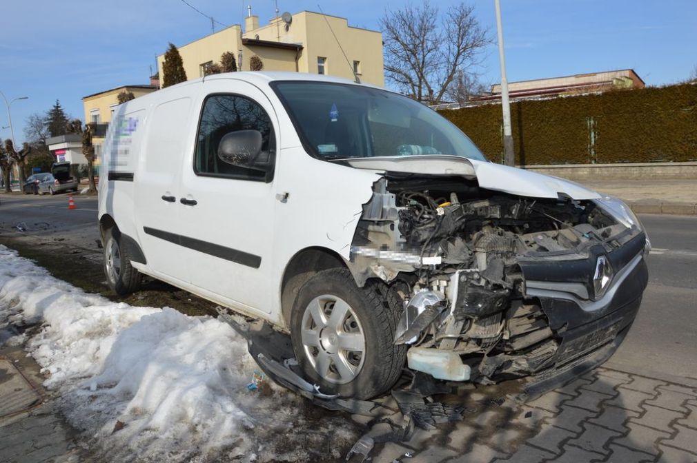 Wypadek na Żdanowskiej, foto: Policja