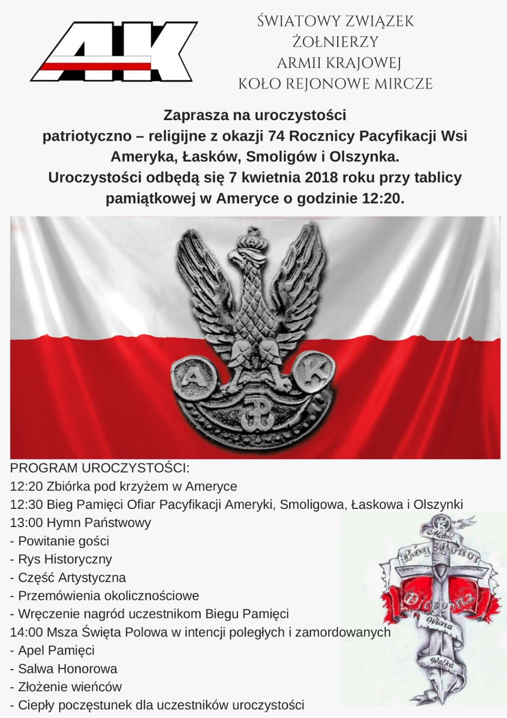 Plakat, foto: materiał nadesłany