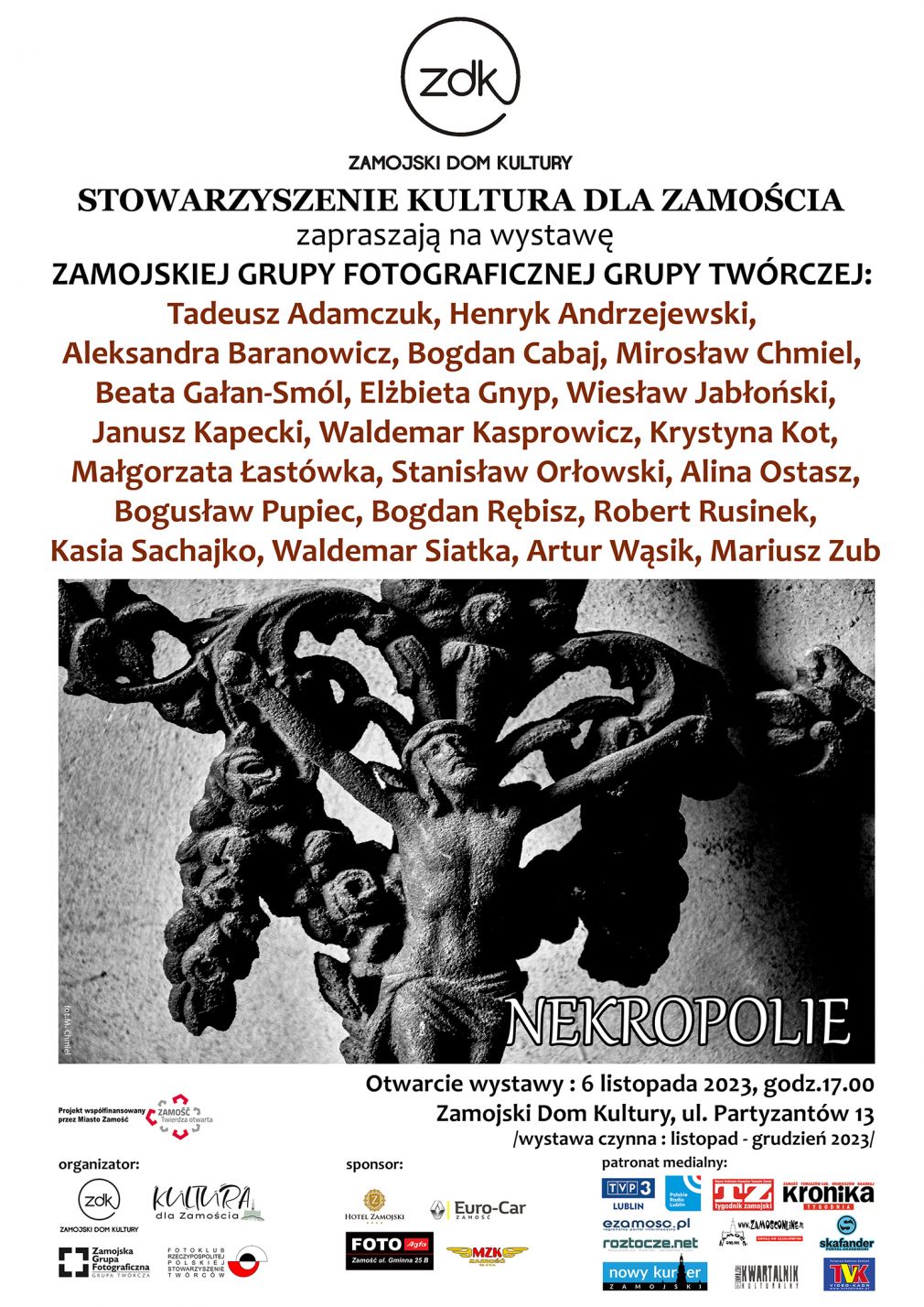 Plakat, materiał nadesłany