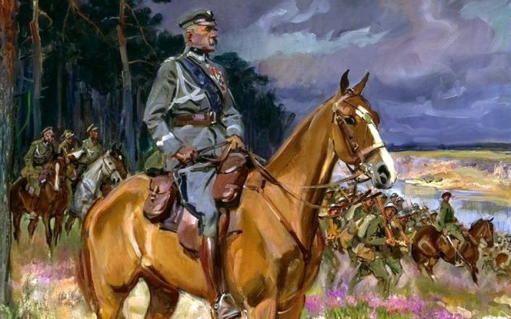 Obraz Kossaka - Józef Piłsudski na Kasztance, foto: materiał nadesłany