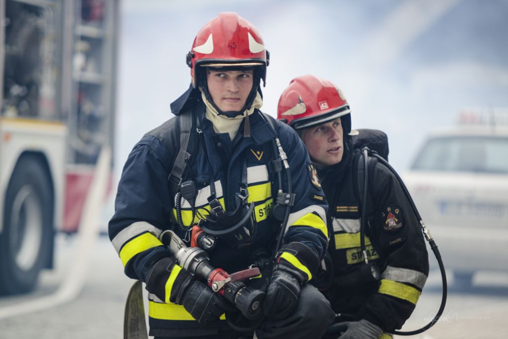 W programie prezentacja sprzętu gaśniczego, konkursy z nagrodami i pokazy, fot. Szymon Łyciuk (archiwum, ezamosc.pl)