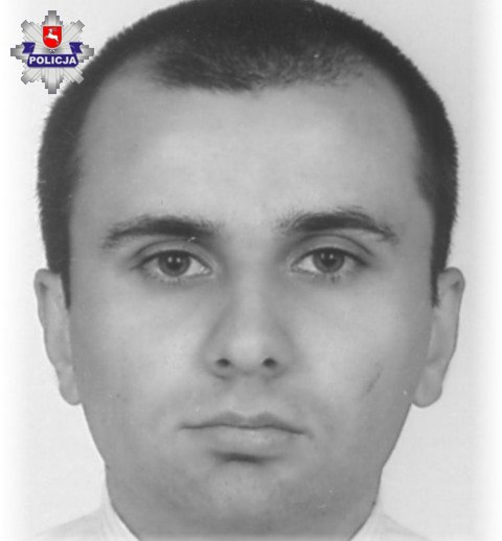 Zaginiony to Mariusz Piotr Pakos urodzony 14.06.1987, foto: Policja 