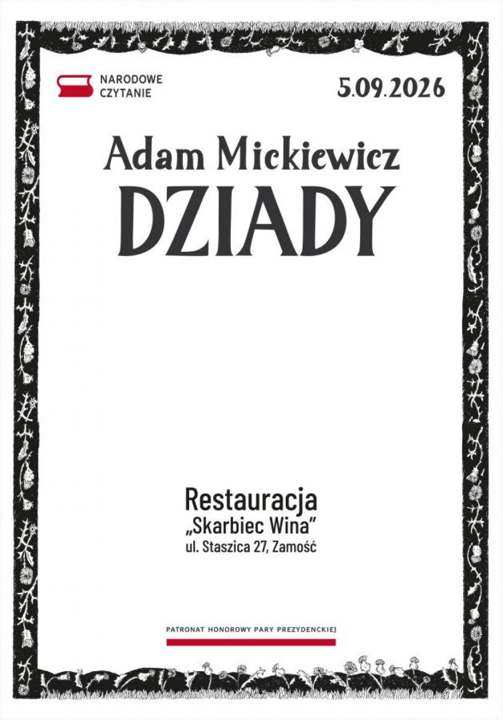 Plakat, materiał nadesłany