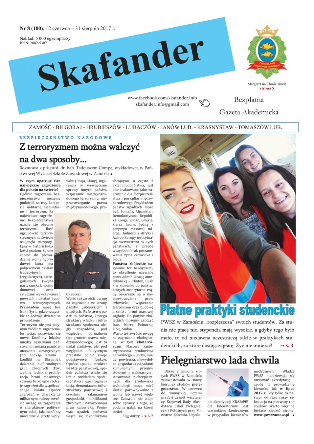 Jest nowe wydanie gazety ?Skafander?, foto: materiał nadesłany