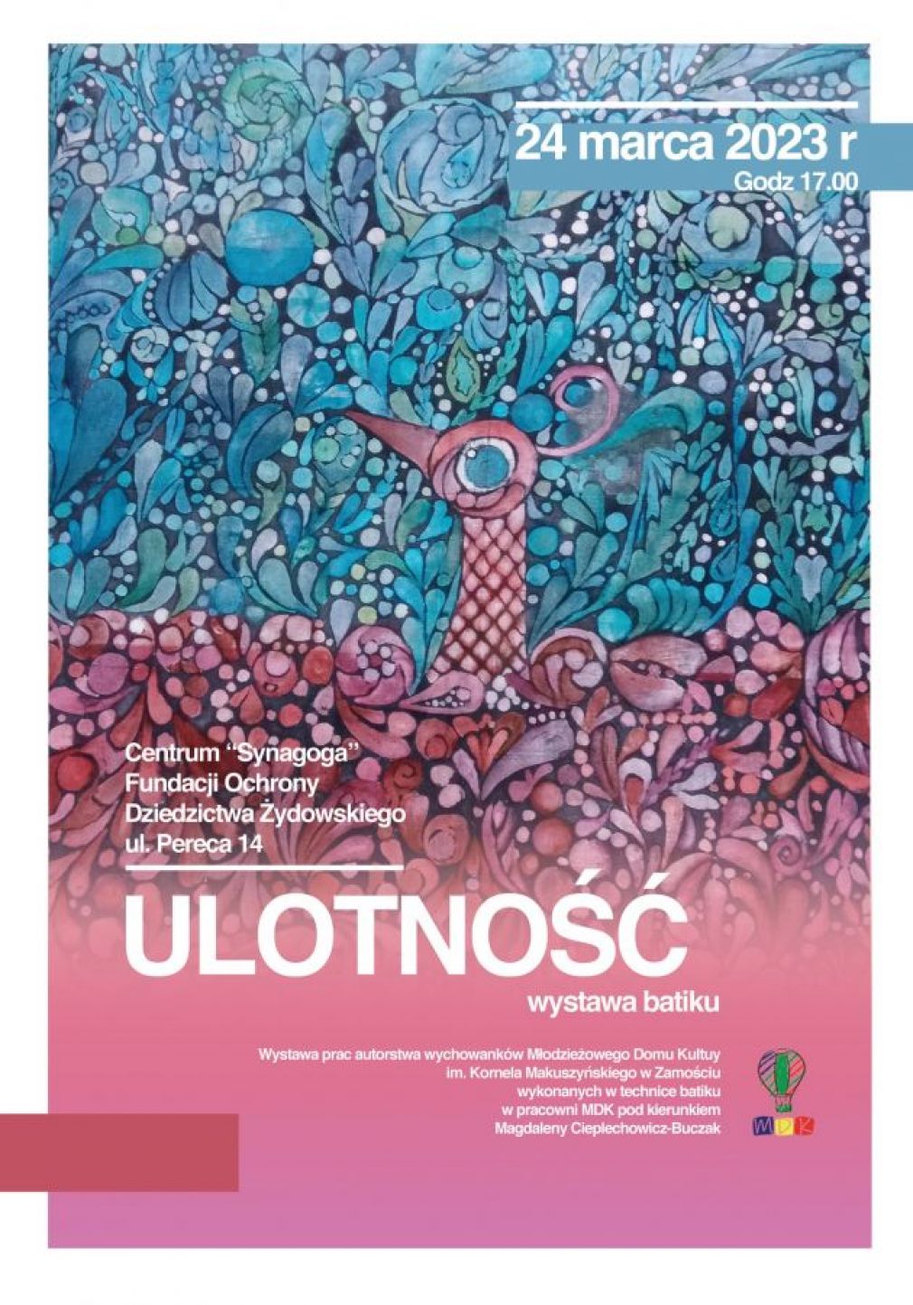 Plakat, materiał nadesłany