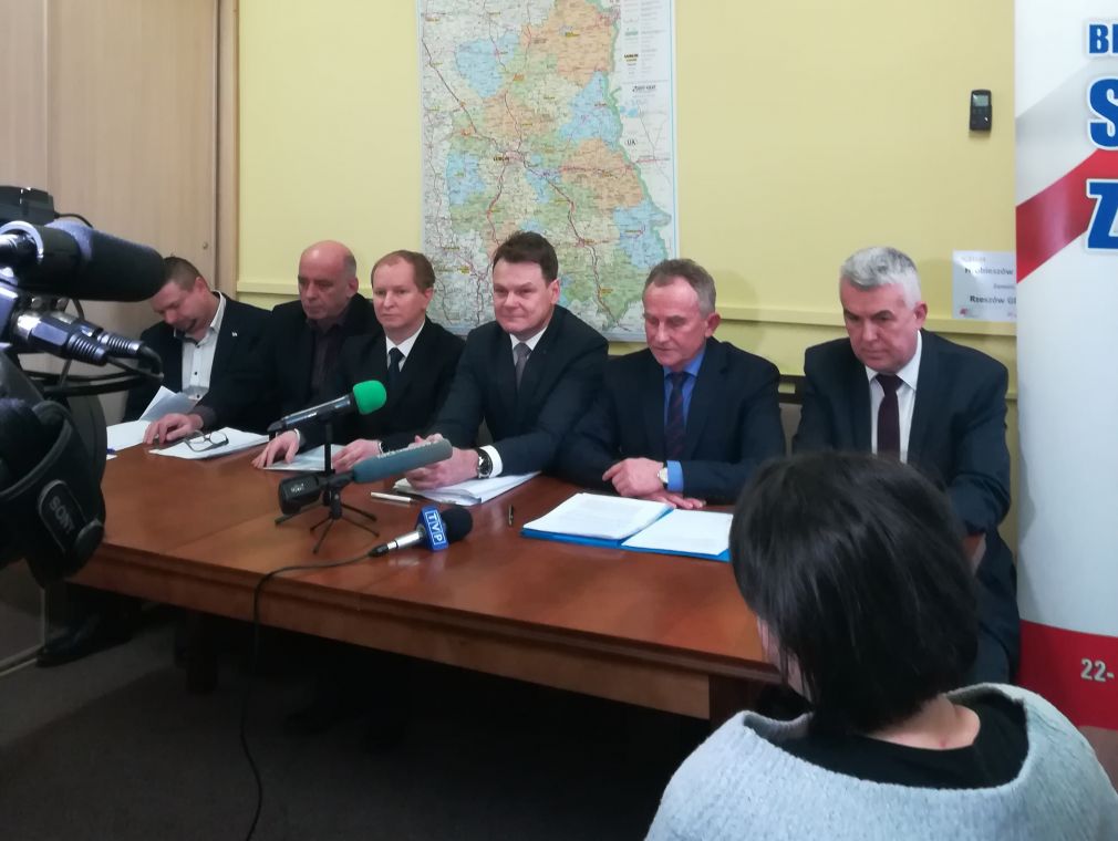 Radni swoje uwagi zaprezentowali podczas konferencji prasowej, foto: materiał nadesłany