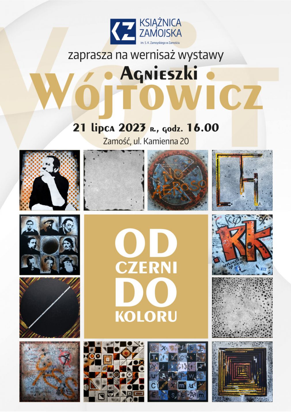 Plakat, materiał nadesłany