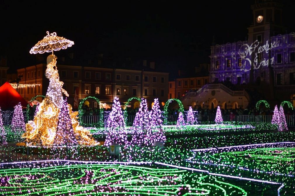 Zamość wygrał w plebiscycie "Świeć się", foto: Paweł Nowak