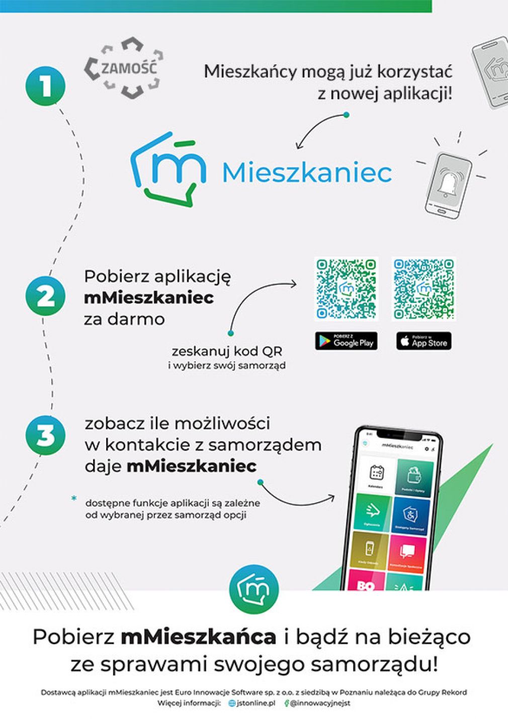 Plakat, materiał nadesłany