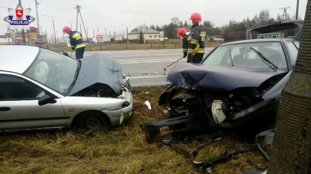Do wypadku doszło w poniedziałek, tuż przed godziną 10:00, foto: Policja