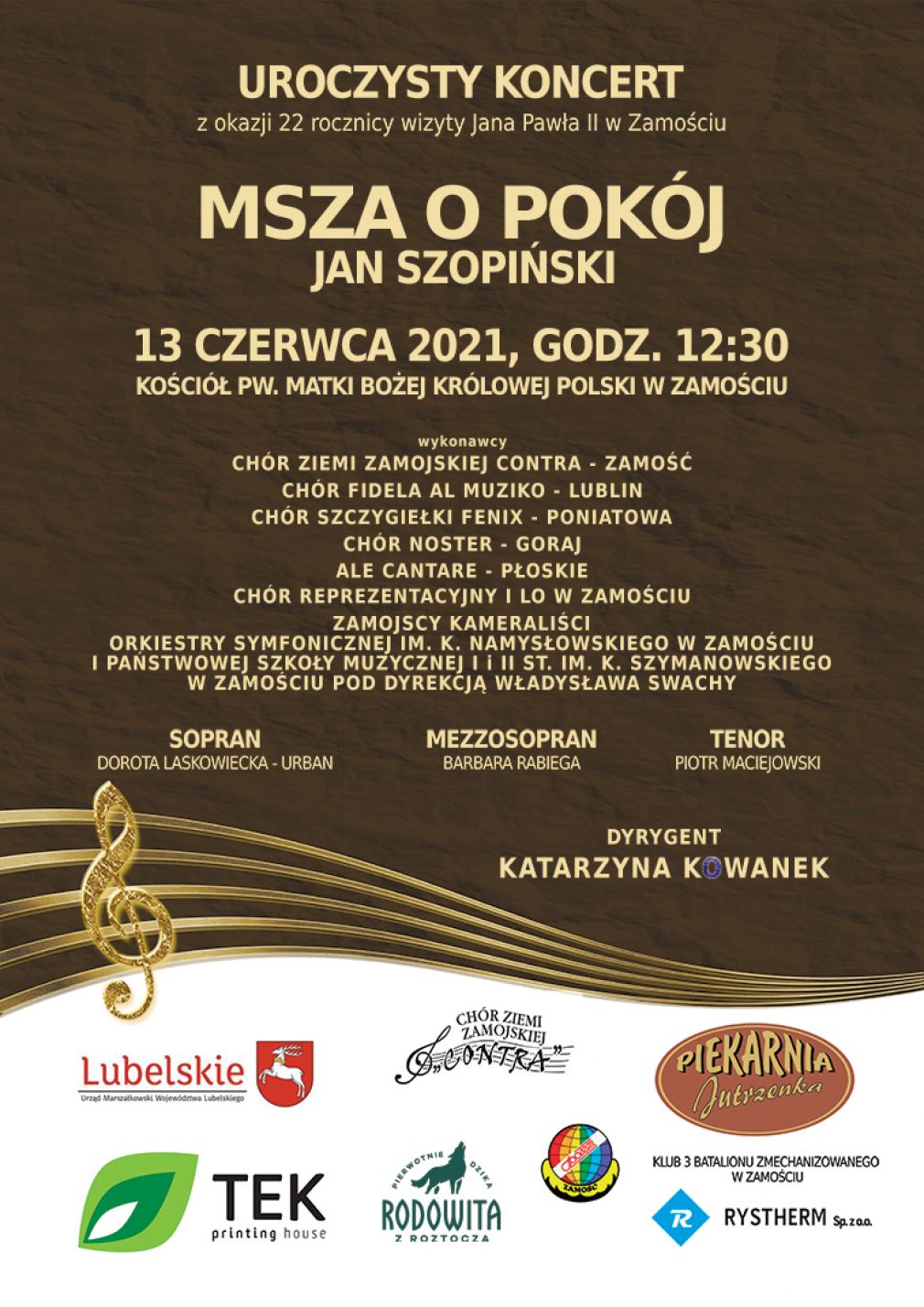 Plakat, foto: materiał nadesłany