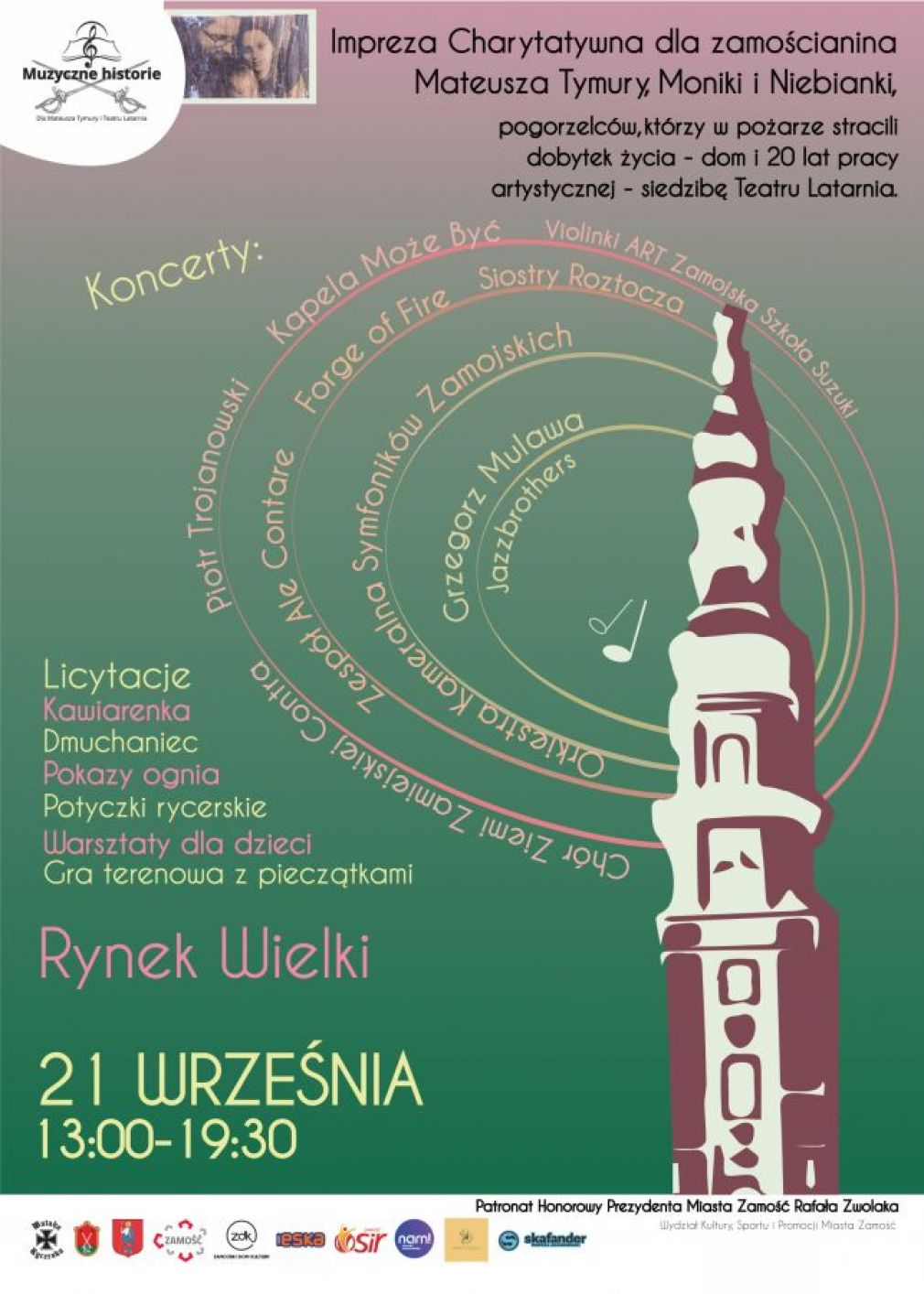 Plakat, materiał nadesłany