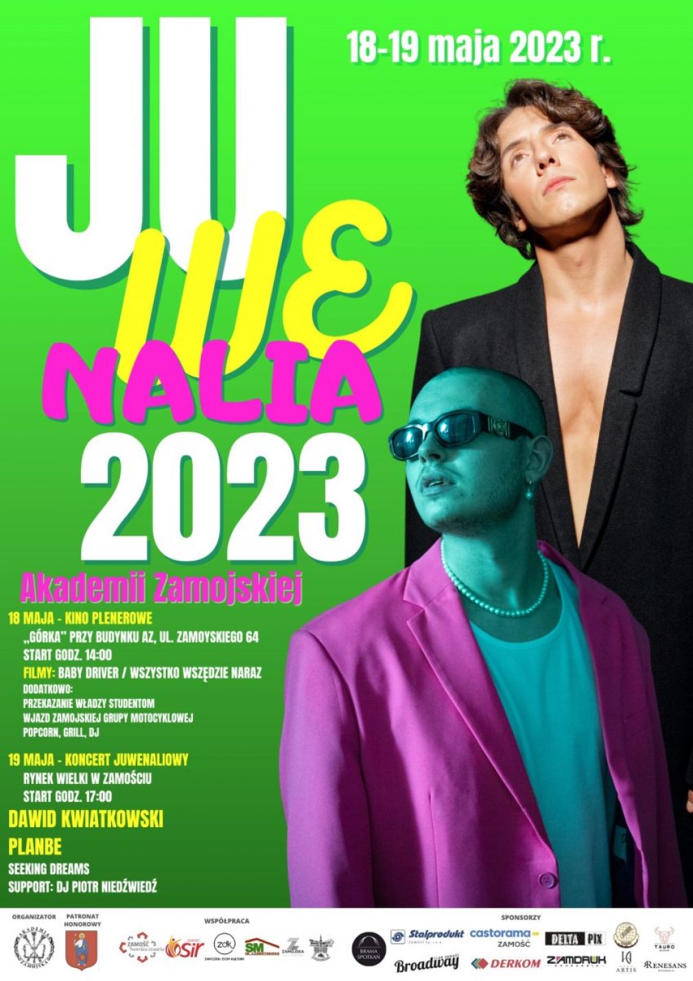 Plakat, materiał nadesłany