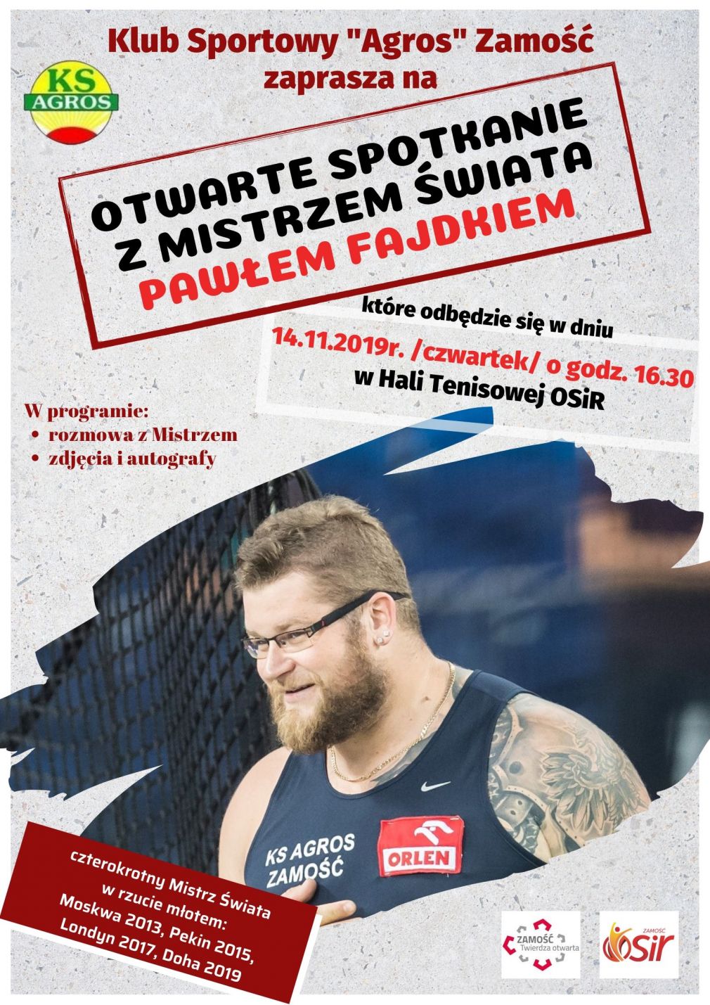 Plakat, foto: materiał nadesłany