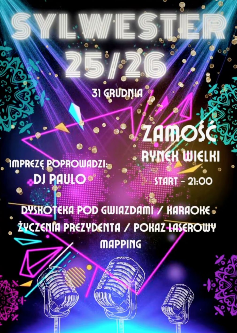 Plakat, materiał nadesłany