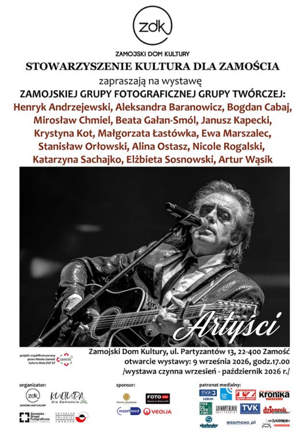 Plakat, materiał nadesłany