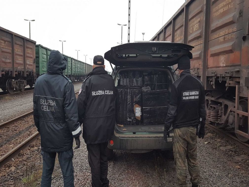Kontrabanda jechała pociągiem, foto: IAS Lublin, materiał nadesłany